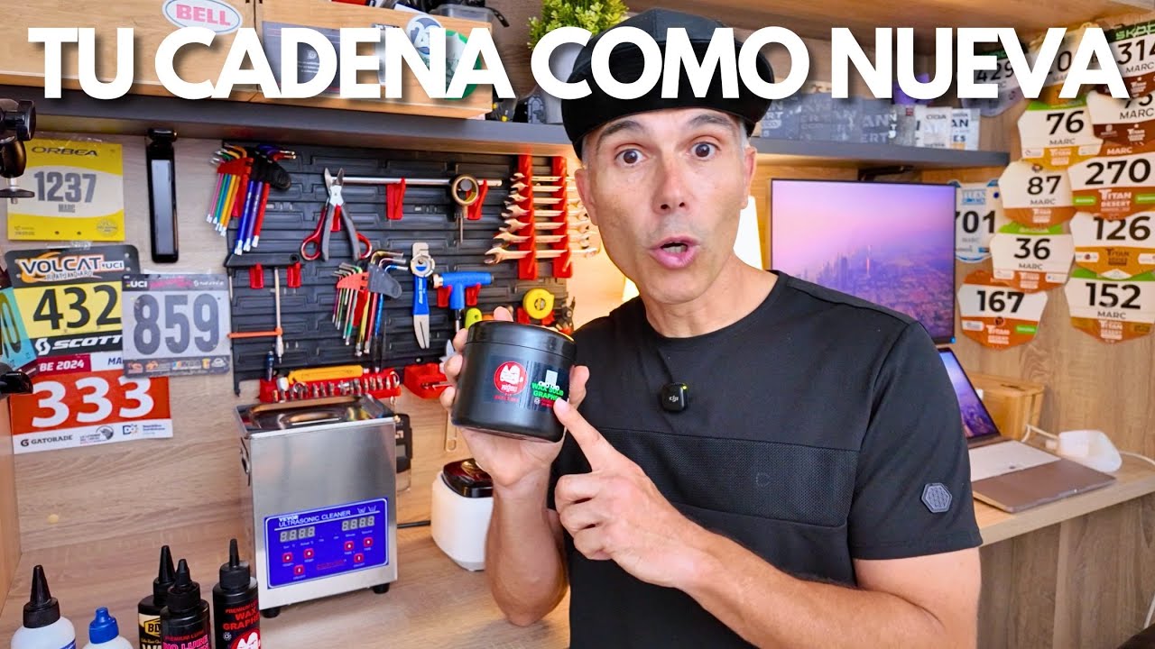 MANTENIMIENTO CADENA | COMO LIMPIAR Y LUBRICAR CON CERA SOLIDA