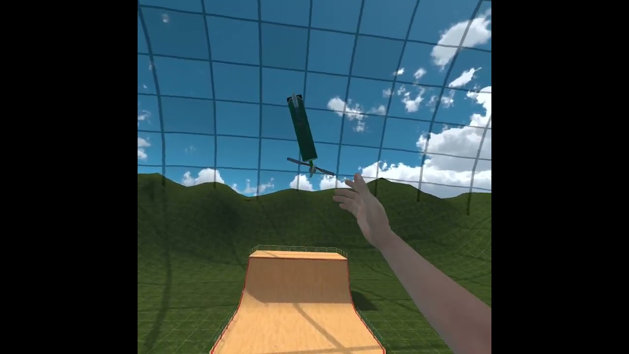 First ever VR game that had scooter physics.