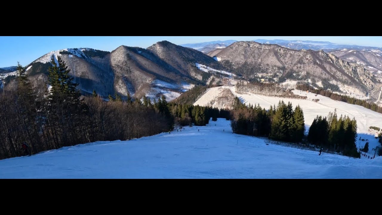 Vratna - Poludnovy Grun, zjazdovky: 4, 6 Mala Fatra