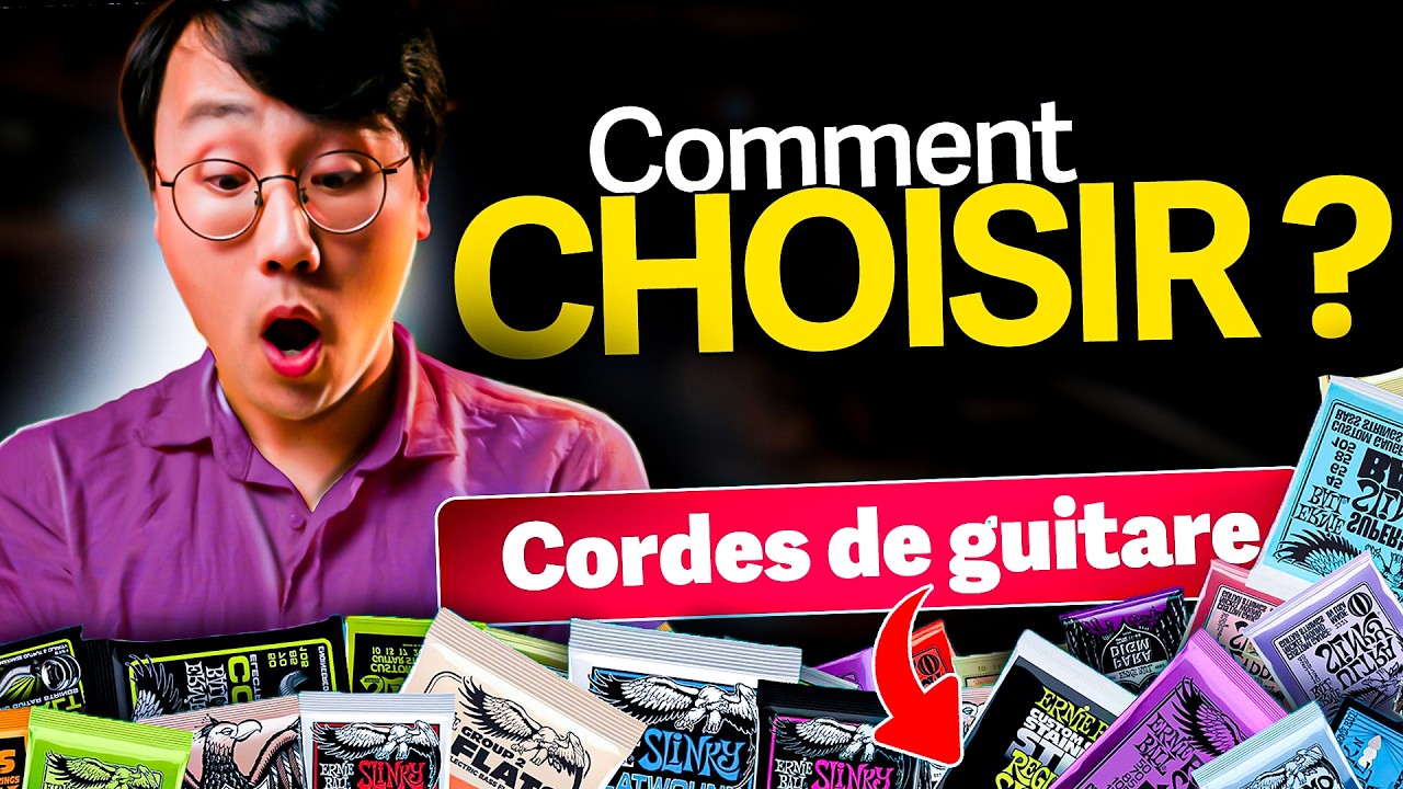 Bien choisir ses cordes pour guitare & basse
