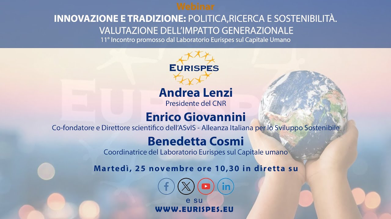 11° Incontro promosso dal Laboratorio sul Capitale Umano dell’Eurispes