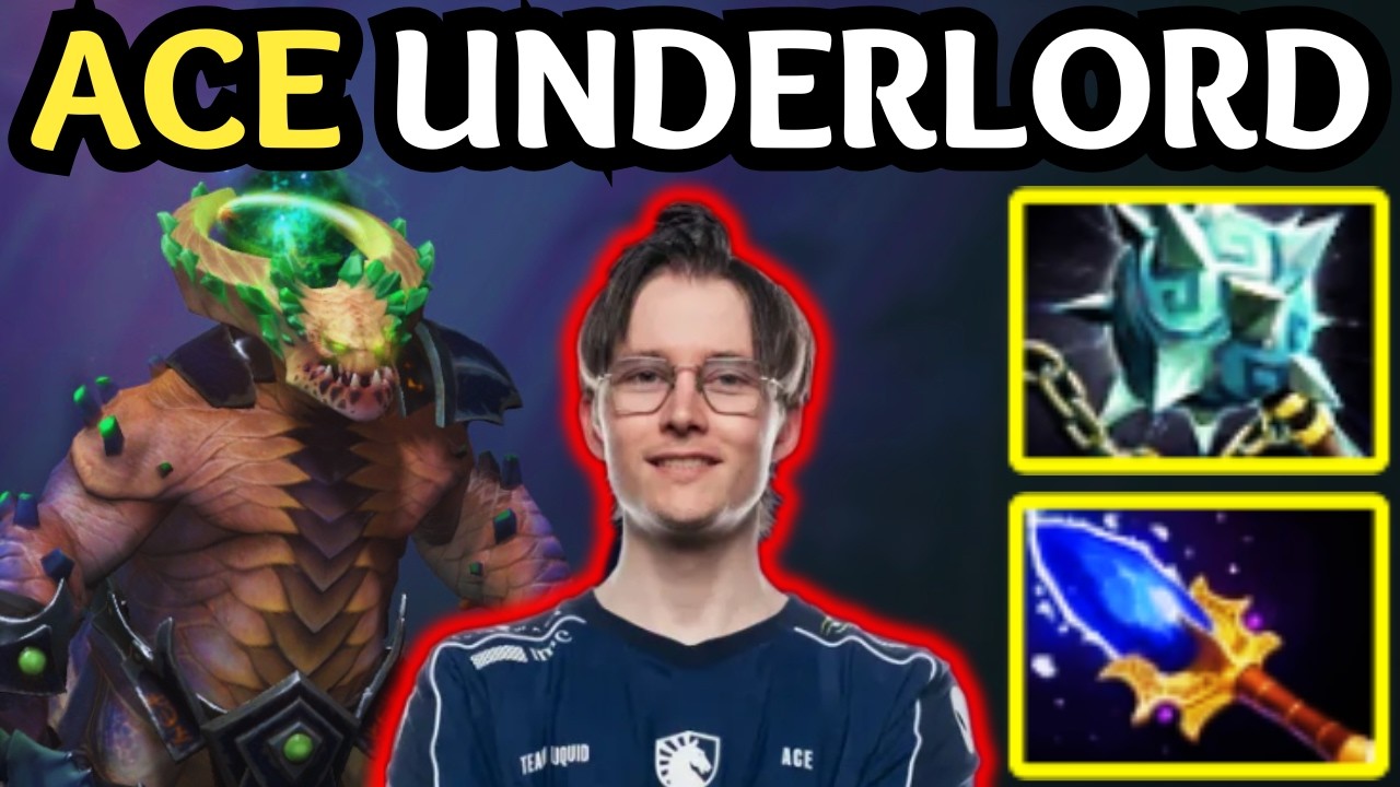 🔥 OFFLANE UNDERLORD From Liquid.Ace &mdash; Impossible to Kill Frontliner 🔥 Dota 2 Offlane
