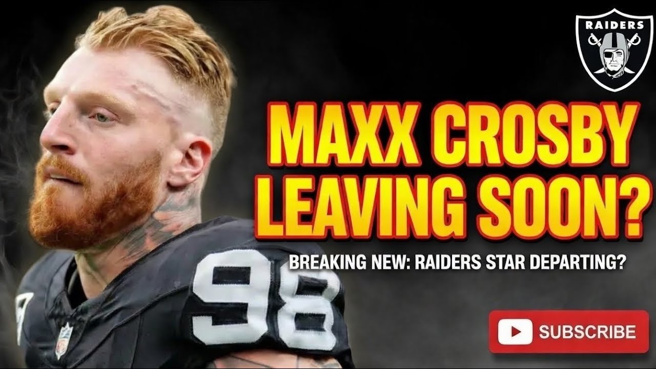 Raiders Get the #1 Pick… But Could Lose Maxx Crosby? Vegas at a Crossroads