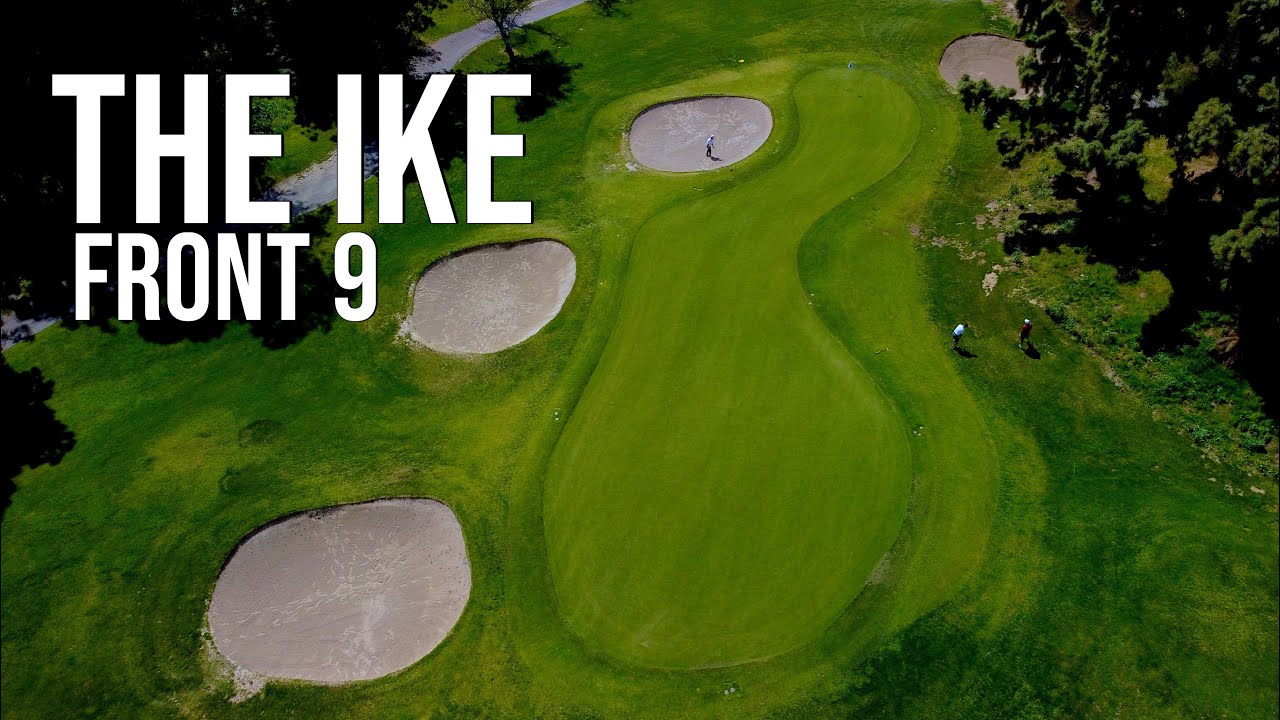 The IKE's TOUGH START @ Industry Hills | FRONT 9 Course Vlog with Drone Flyovers