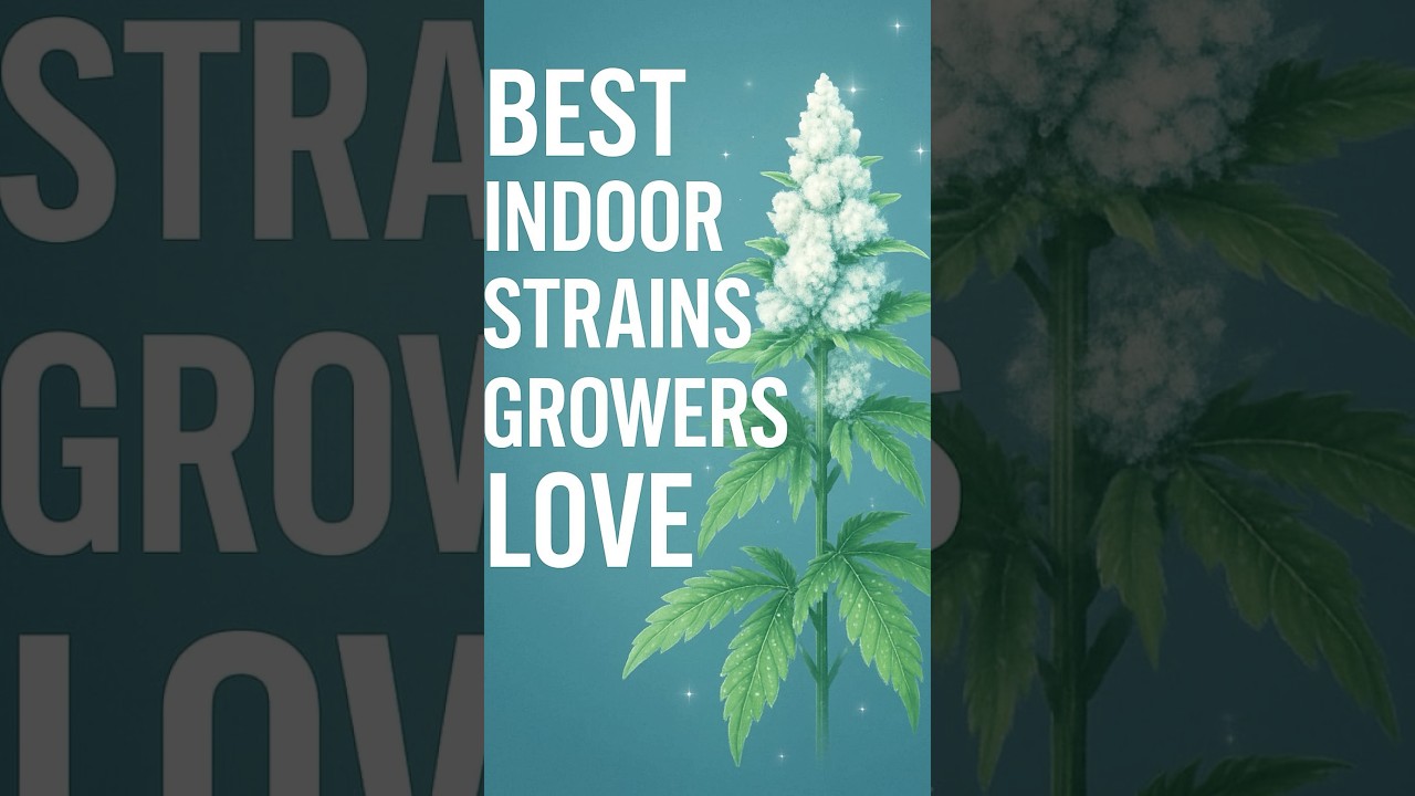 Top 5 Indoor Cannabis Strains That NEVER Let You Down - big yielders - 🇬🇧