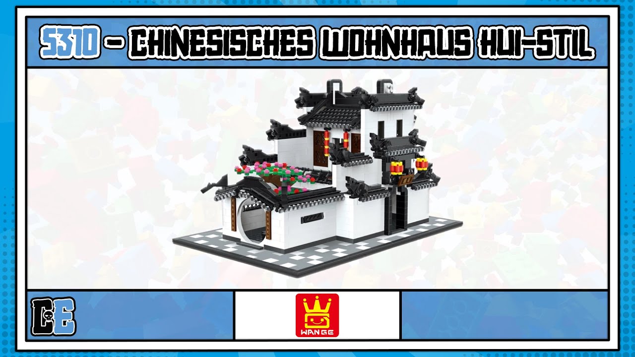 Hui, ein weiteres Wange Haus! REVIEW - WANGE Chinesisches Wohnhaus im Hui Stil WAN 5310