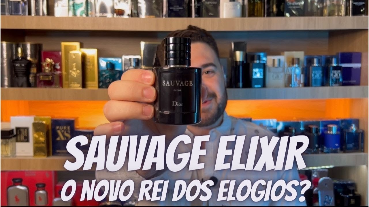 SAUVAGE ELIXIR O MAIS NOVO E MELHOR PERFUME DA DIOR   RESENHA COMPLETA