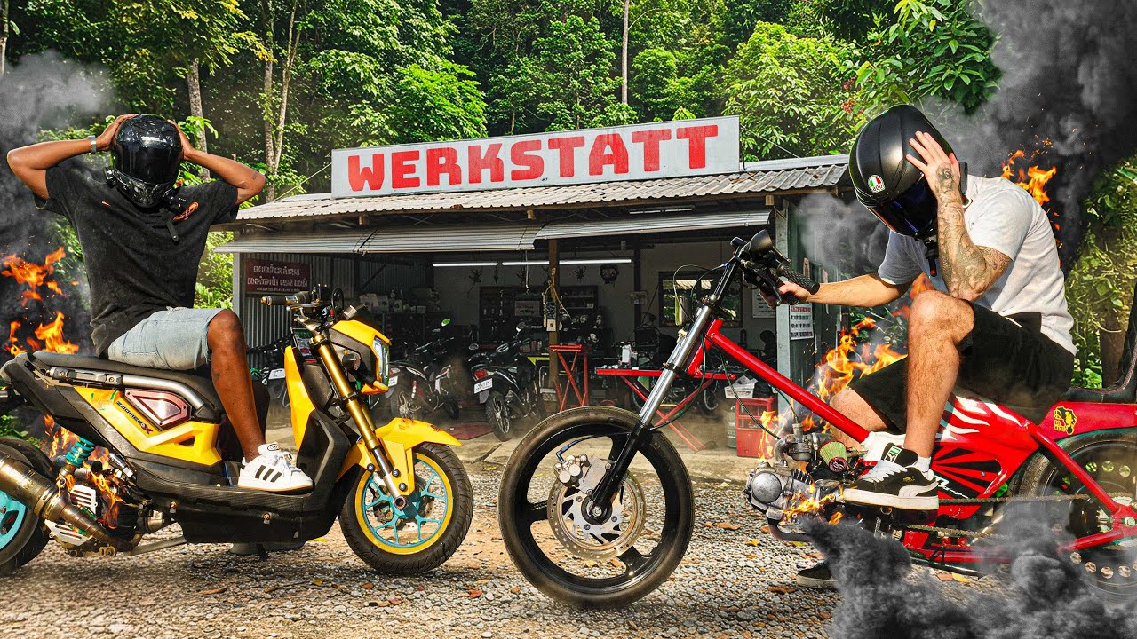 Mit SCHROTT BIKES zum Golden Triangle: Müssen wir die Tour abbrechen? #2