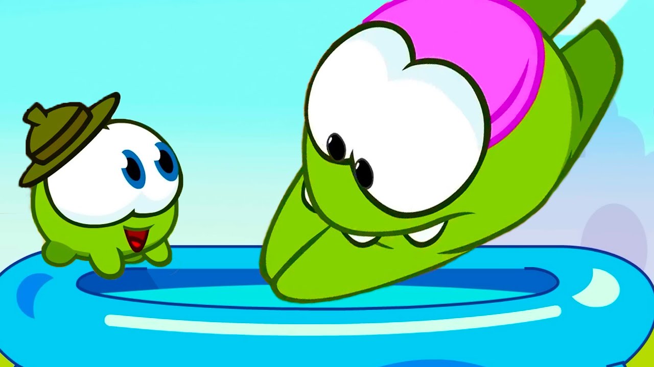 As Histórias do Om Nom -  Boas memórias de férias de verão  -  Desenhos Animados para crianças