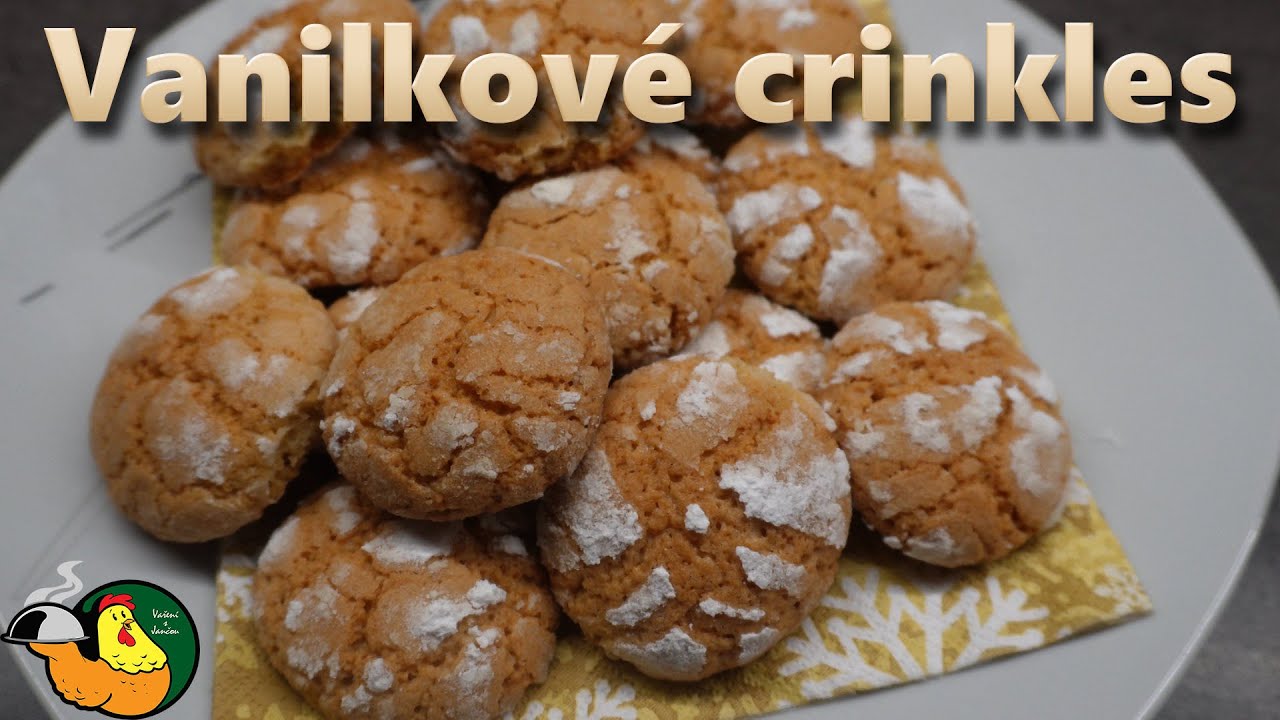 Vanilkové crinkles
