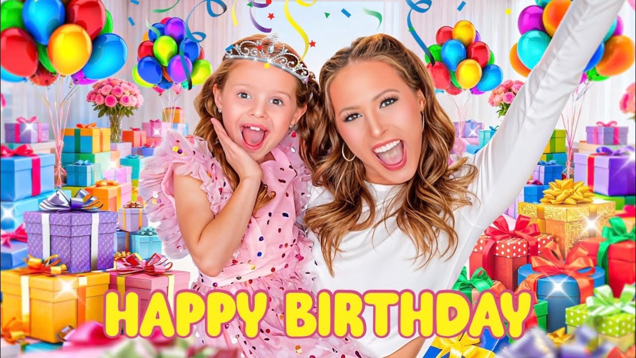 СЮРПРИЗ НА 9-ЛЕТИЕ ХАЛЛИ 🤫🎁🥳 #деньрождения #тренд #подарок #лабубу #сюрприз #веселье #мило #попул...