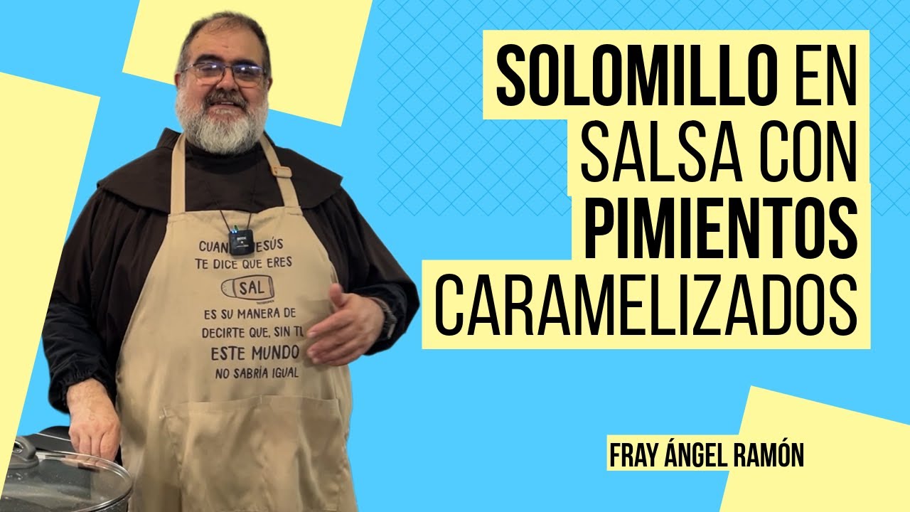 Solomillo en salsa con pimientos caramelizados
