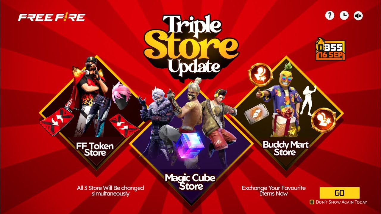 Ob55 Triple Store Update,⚡ Next Magic Cube Bundle | 🤯FF Token Store Update | Ob55 Store Update