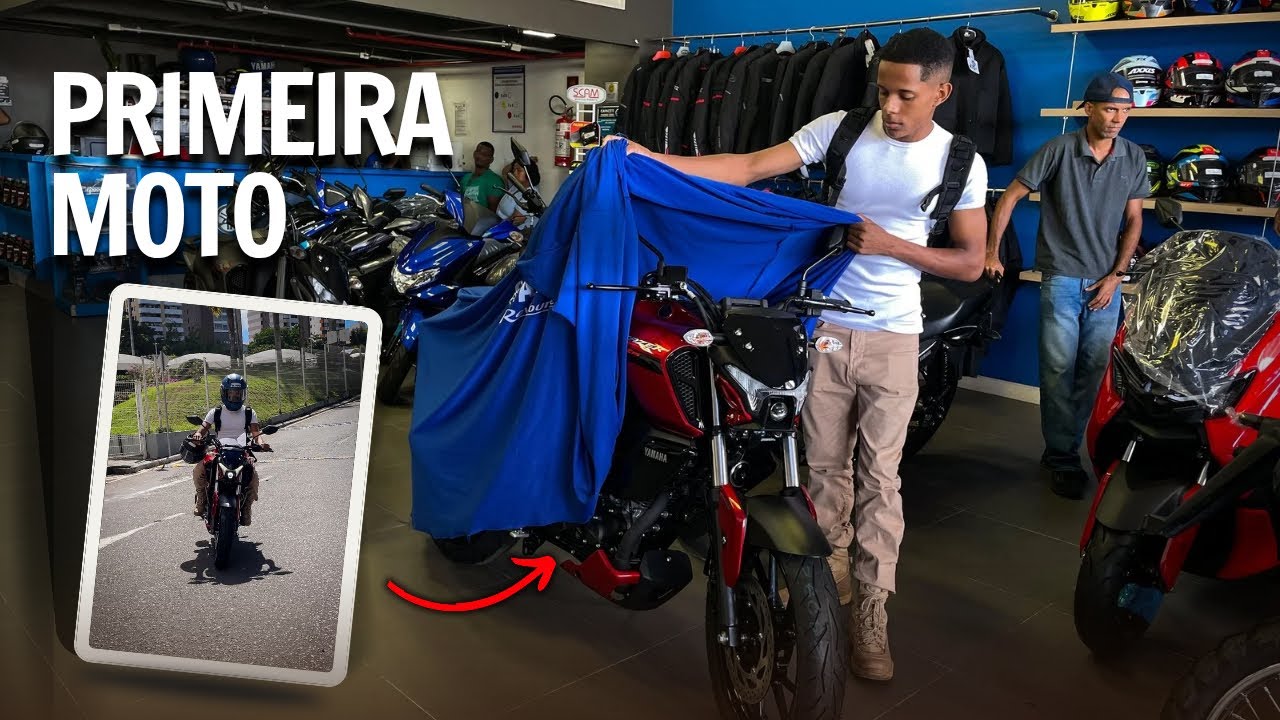 YAMAHA FZ-15 2025 0KM - PRIMEIRA MOTO!!