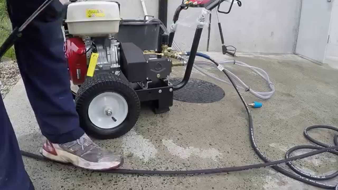 Honda Gx 390 21 litre 3000 psi belt driven pressure washer