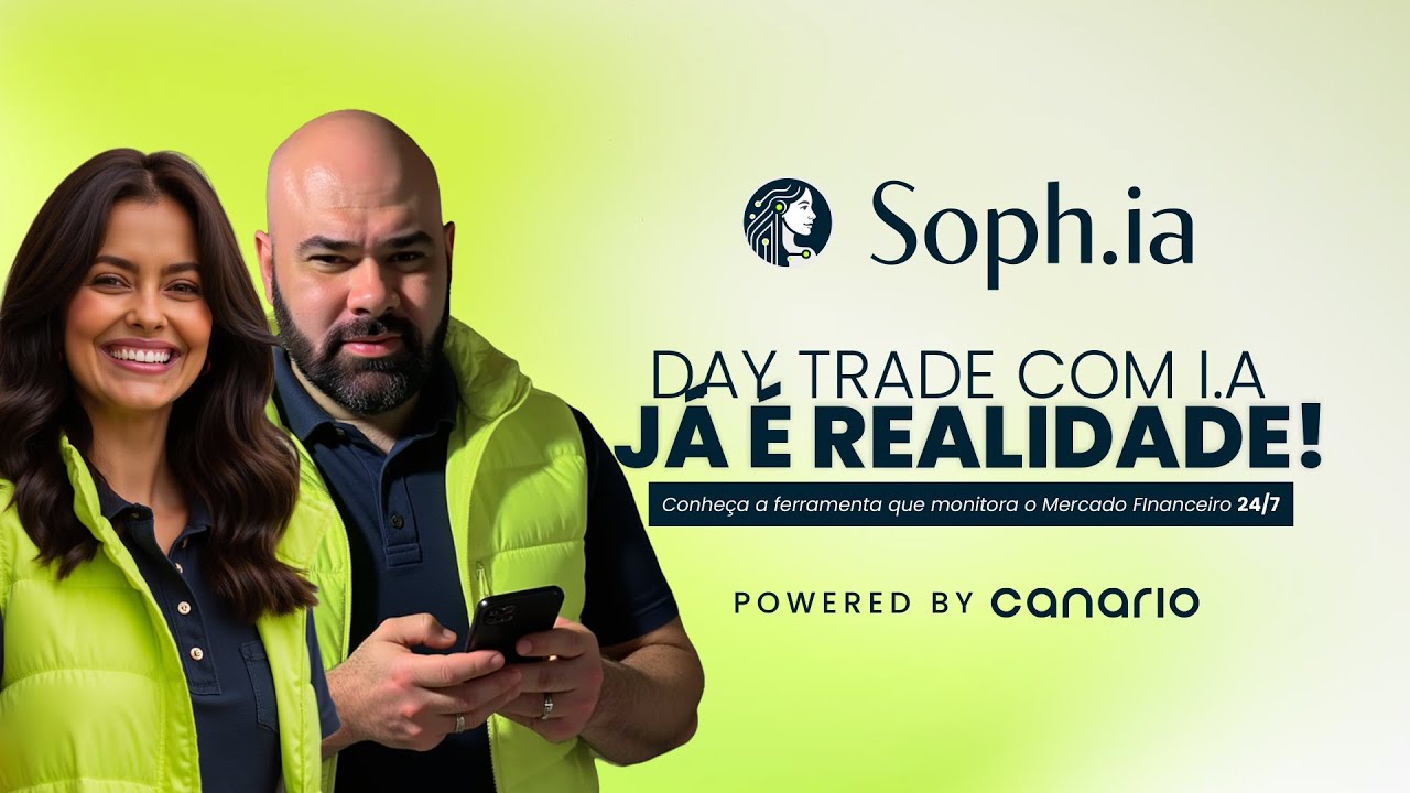 DAY TRADE COM I.A J&Aacute; &Eacute; REALIDADE - LAN&Ccedil;AMENTO SOPH.IA  #daytrade #ia #mercadofinanceiro #dolar