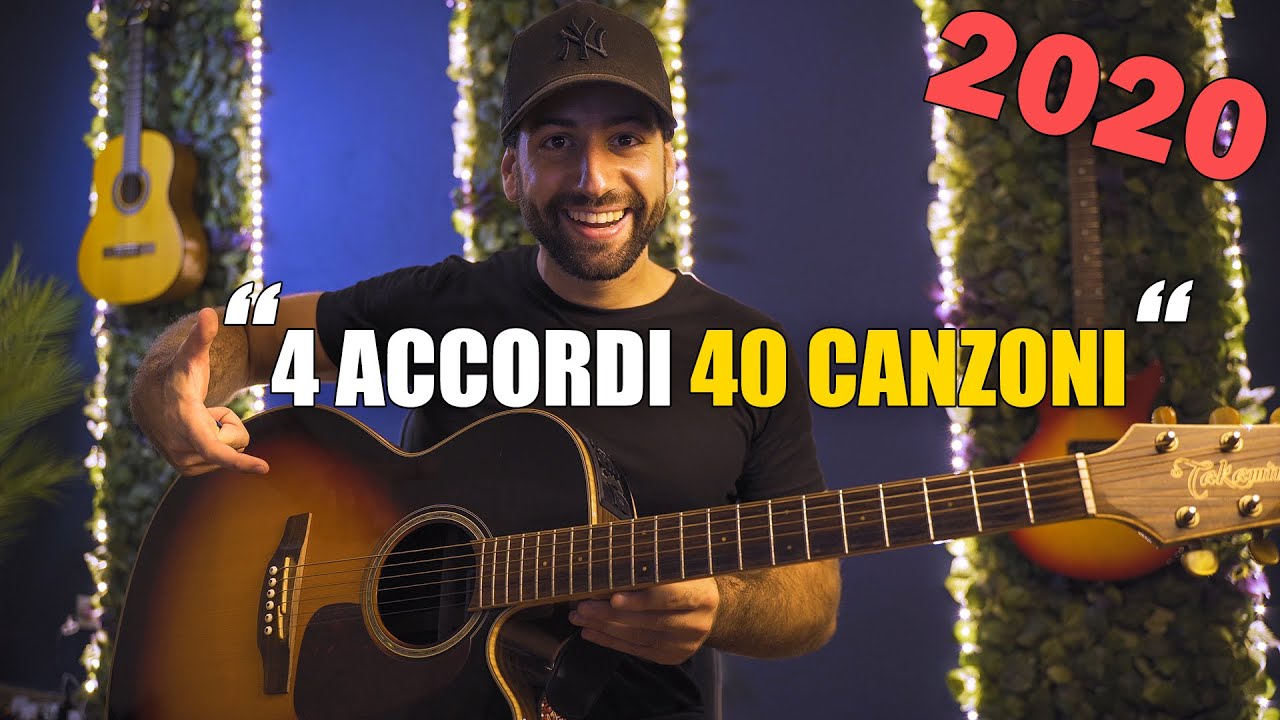 4 Accordi 🎸 40 Canzoni da Spiaggia da Suonare in Compagnia!