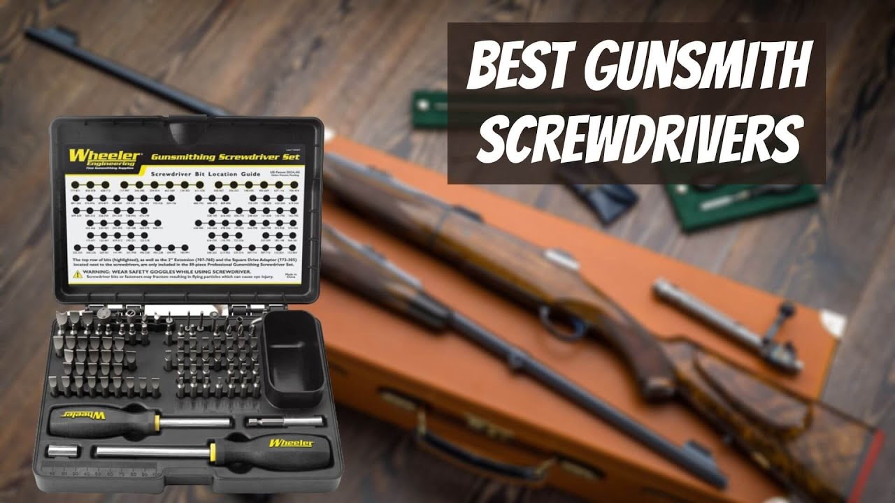 Best Gunsmith Screwdrivers - Top 5 Screwdrivers of 2021