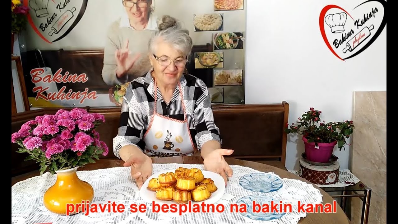 Bakina kuhinja - pogačice sa sirom u mafini kalupima