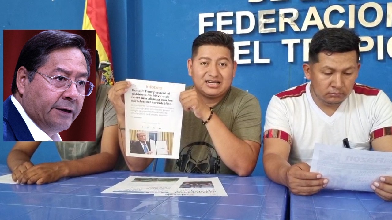 Dirigentes, Luis Arce sigue libreto de embajada de EEUU para Militarizar