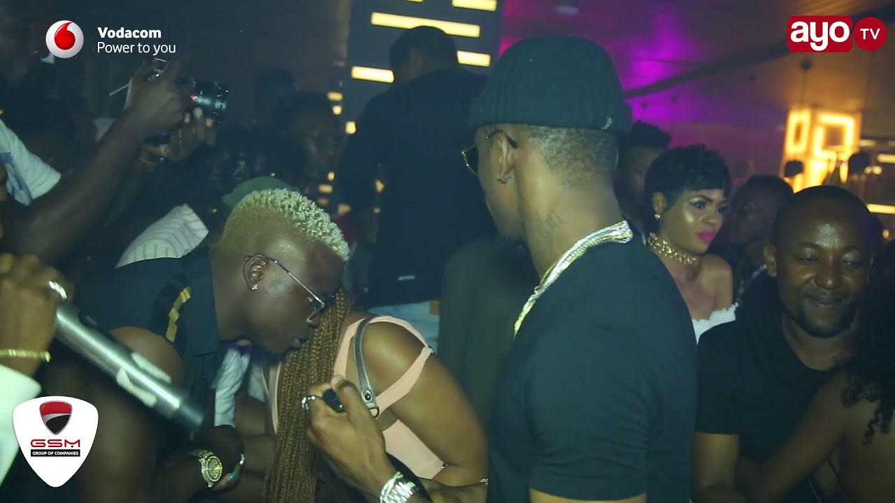 Birthday Party ya Romy Jons, Team nzima ya WCB ndani