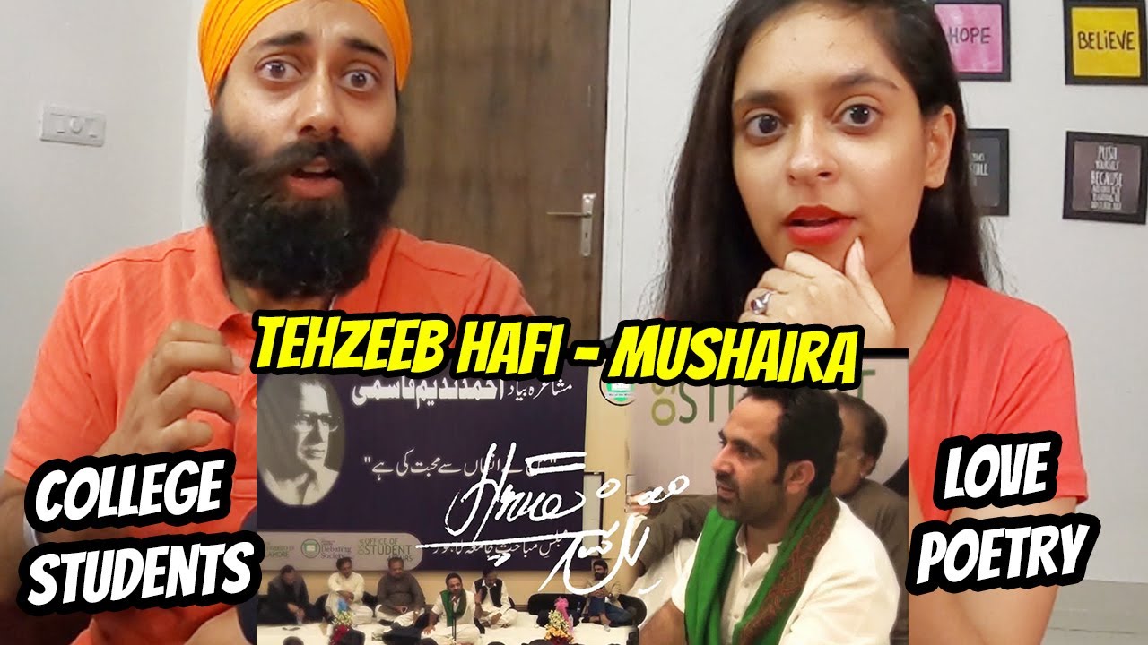 Reacting to Tehzeeb Hafi | University of Lahore | 2nd Mushaira Reaction