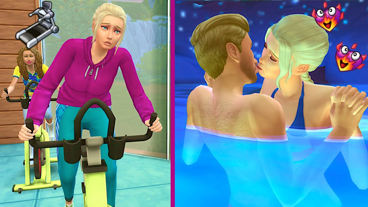 Fitness retreats and love competitions! // Sims 4 Adventure awaits