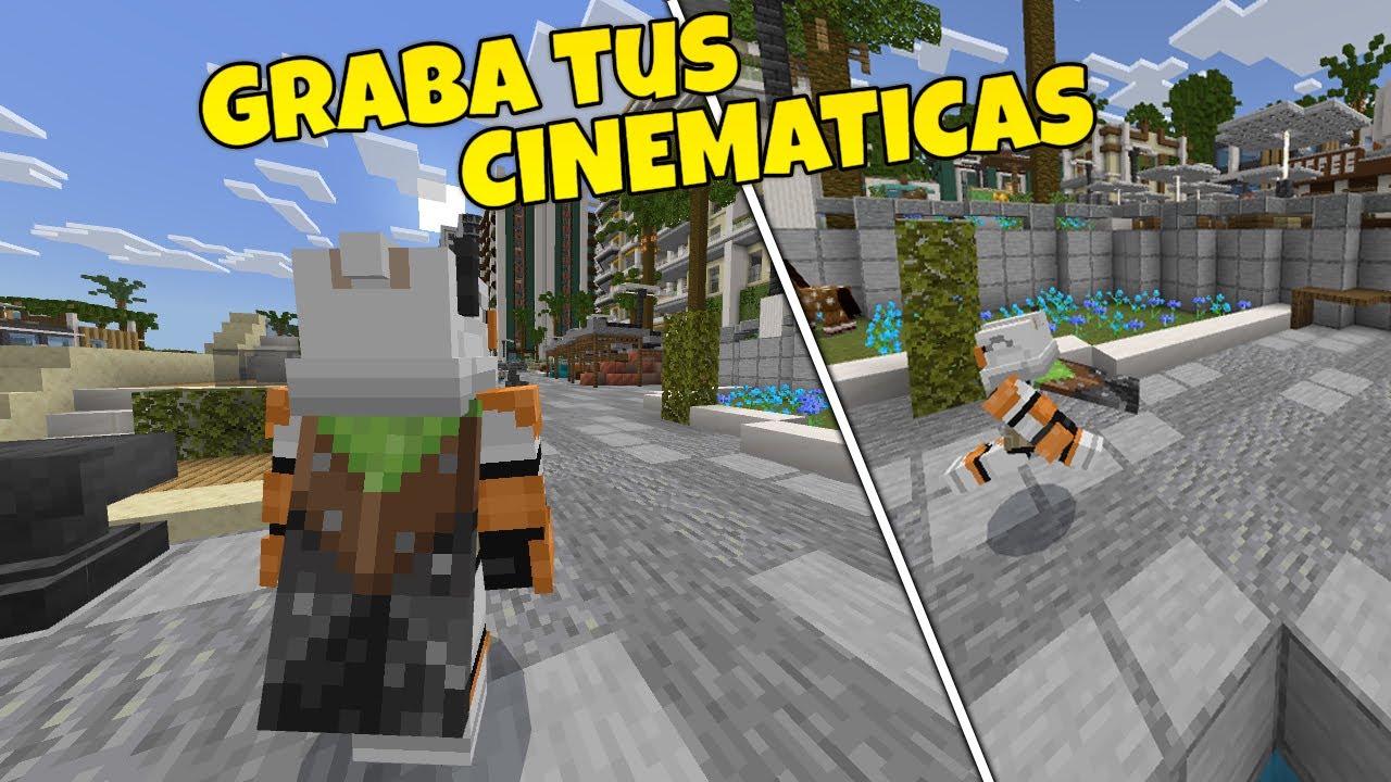 COMO CREAR CINEMATICAS en MINECRAFT BEDROCK