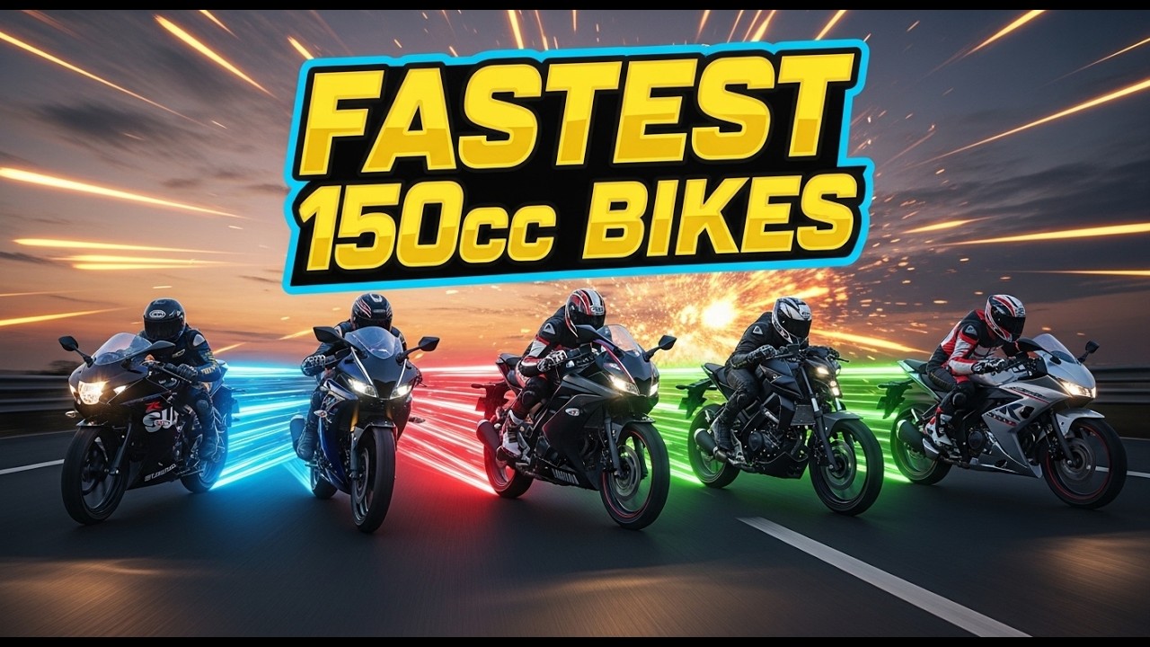 Top 5 Fastest 150cc Bikes in the World 2026 | Speed Test & Top Speed