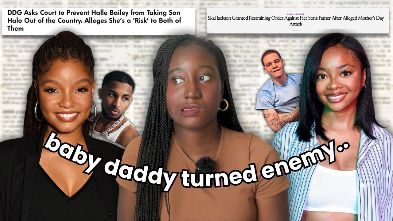 When Having a Baby By Your Hater Goes Wrong | halle bailey and skai jackson