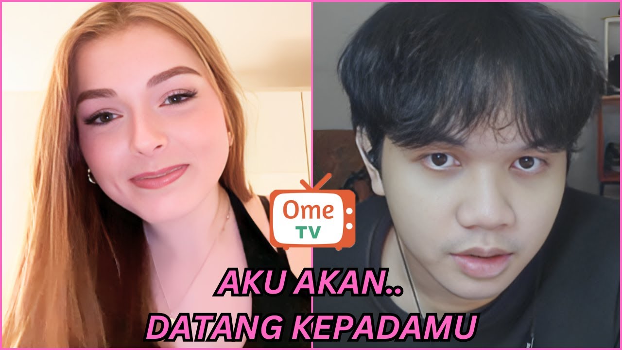 BULE JERMAN CINTA SAMA COWOK INDONESIA, TAPI OBROLANNYA DEWASA!! | OME TV INTERNASIONAL