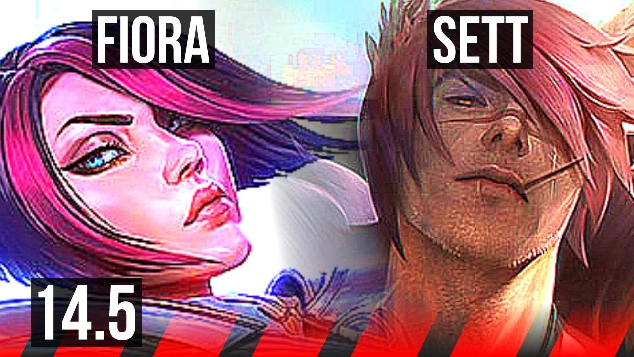 FIORA vs SETT (TOP) | Legendary, 400+ games | BR Master | 14.5