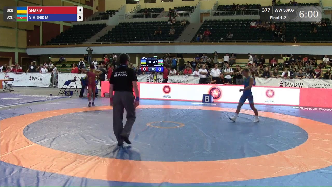 GOLD WW - 50 kg: I. SEMKIV (UKR) v. M. STADNIK (AZE)