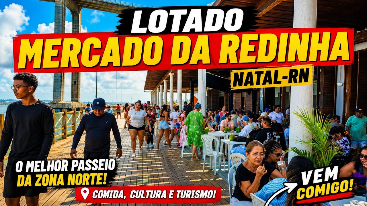 Mercado Público da Redinha, em Natal, é um marco histórico e cultural
