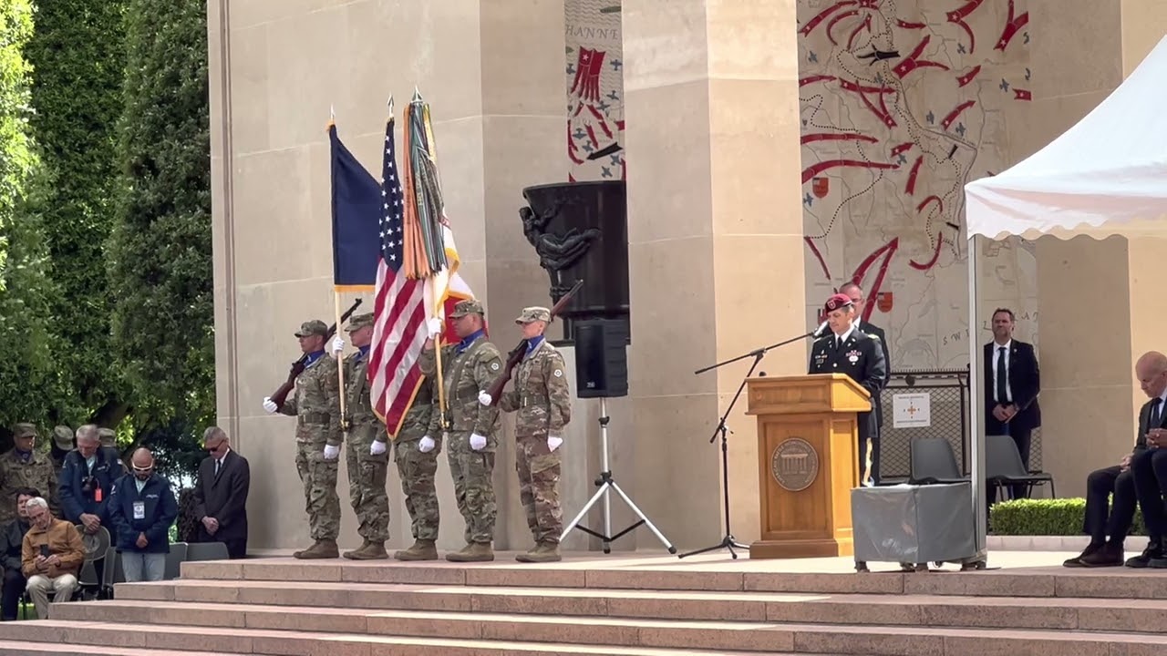 D-Day 78th Anniversary Commemoration, Normandy American Cemetery, June 6, 2022