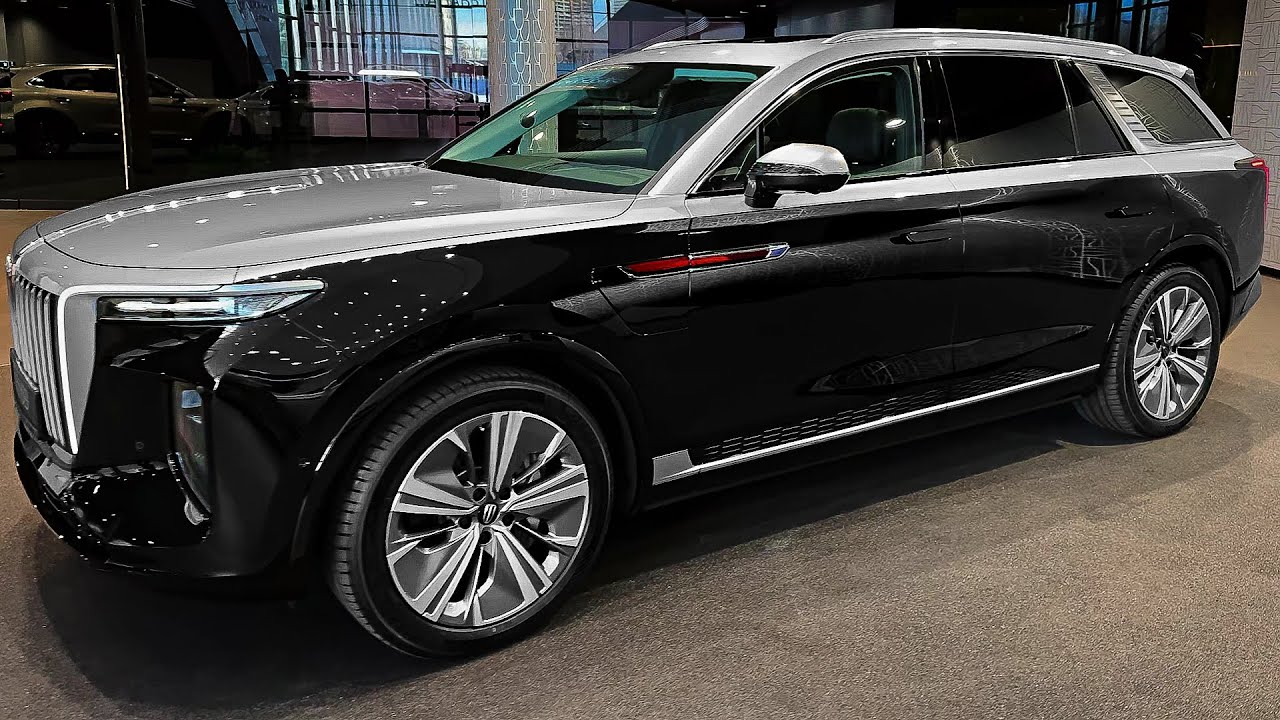 Hongqi E-HS9 2024 года — самый роскошный и великолепный внедорожник Китая!