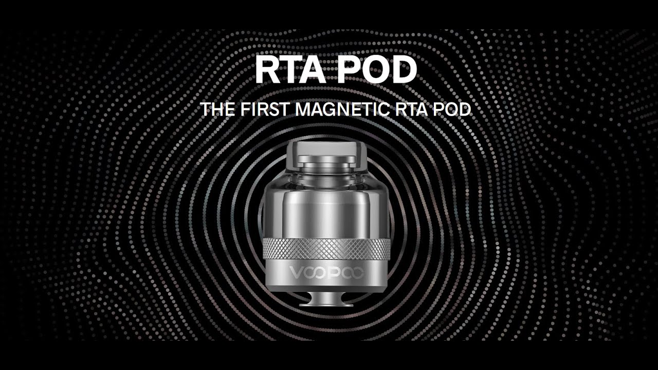 RTA POD Introduction | VOOPOO DRAG X / DRAG S - BUILD TUTORIAL - THE FIRST MAGNETIC RTA POD