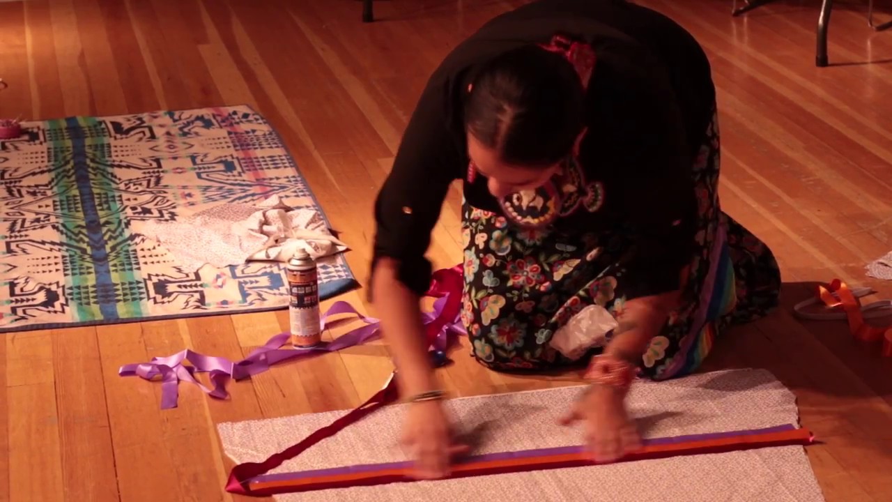 Making a Ribbon Skirt with Tala Tootoosis