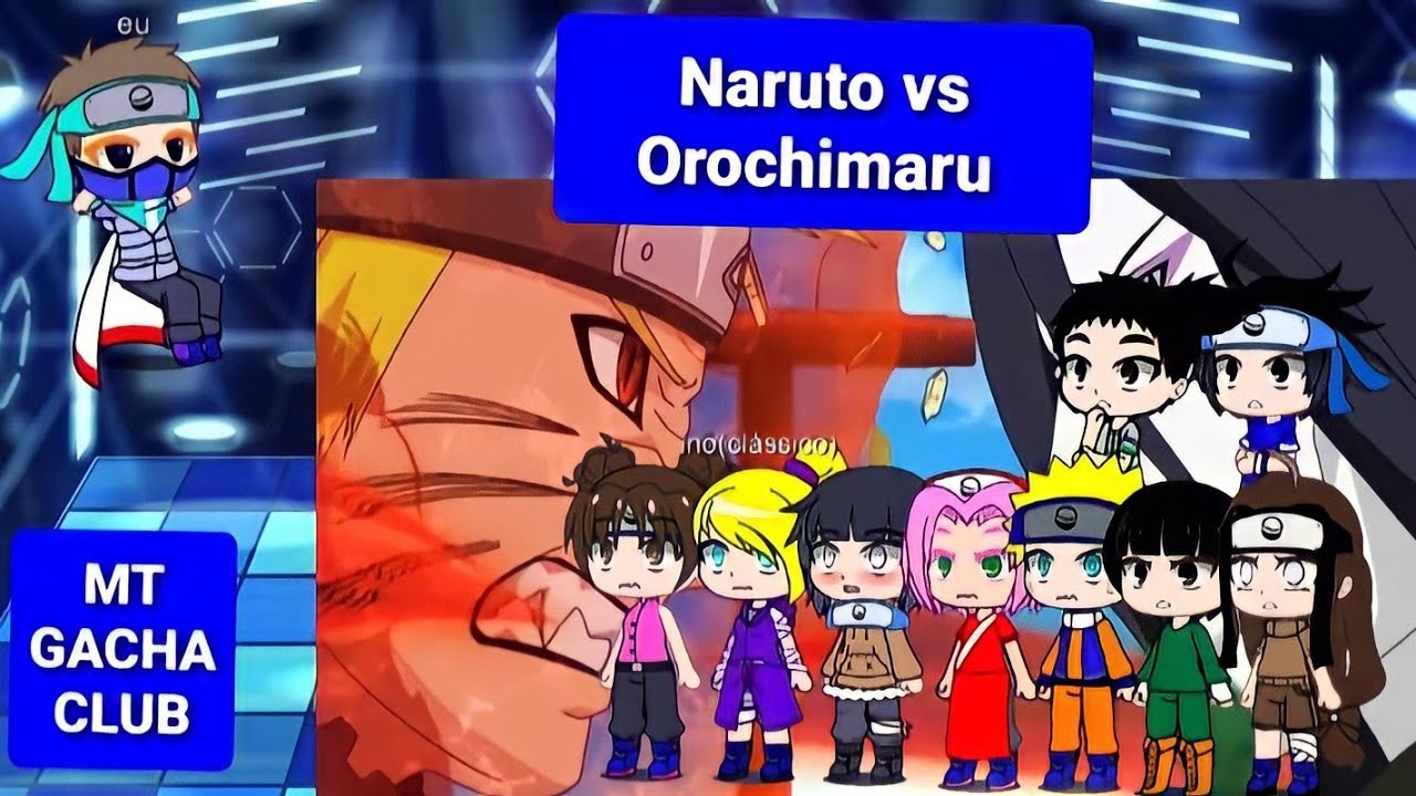 SALA NARUTO React NARUTO VS OROCHIMARU🔥✨