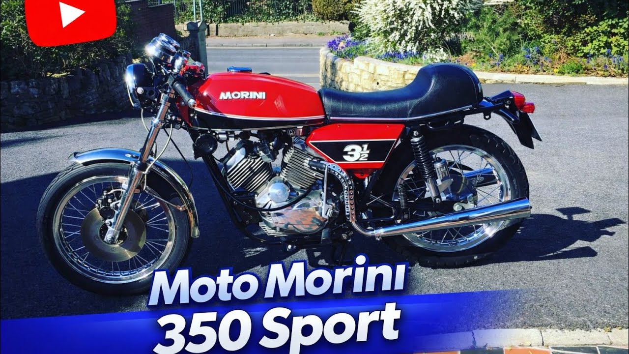 Moto Morini 350, 2024. Start Up!