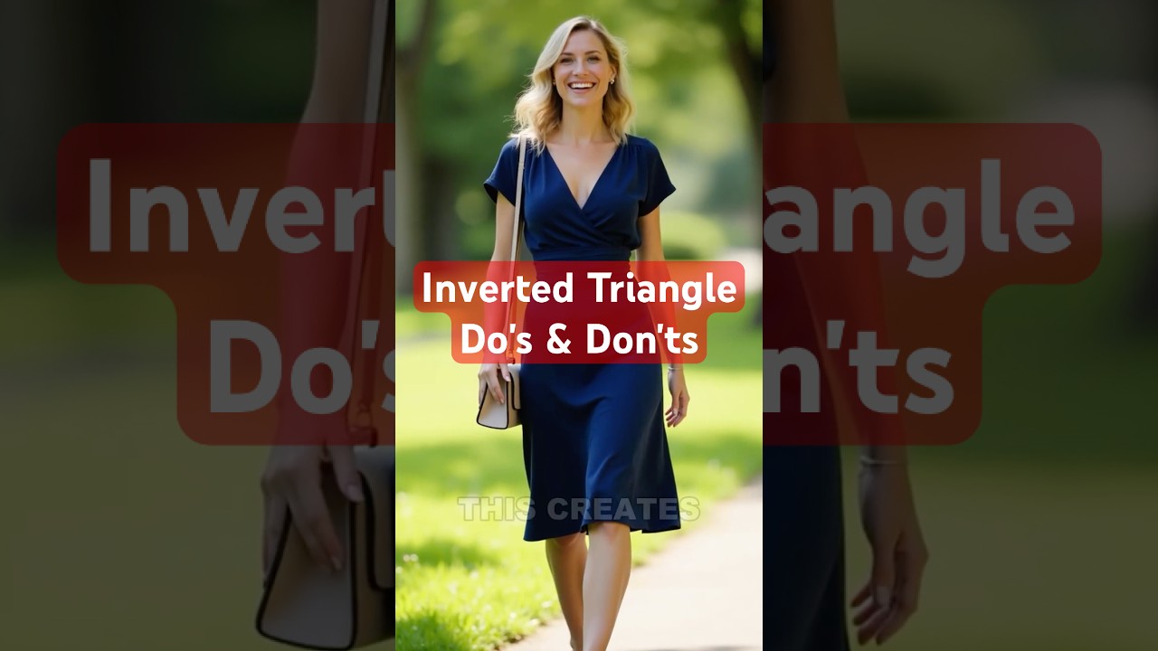 Inverted Triangle Body Shape Do&rsquo;s and Don&rsquo;ts | How to dress for your body shape | #outfitideas