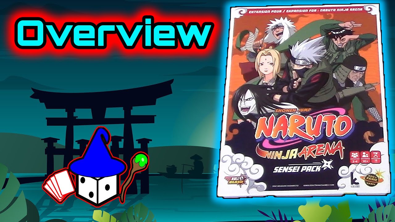 Naruto Ninja Arena Sensei Expansion Overview with Strategywizard