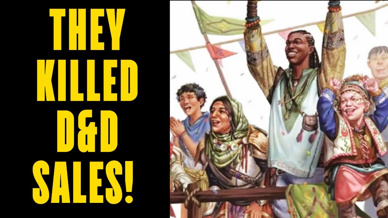 D&D Is A SALES DISASTER With The 2024 Core Books FAILING In Stores