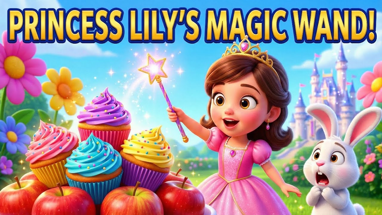 Princess Lily & The Magic Wand!#KidsStories#FairyTales #BedtimeStories#PrincessStory #MoralStories
