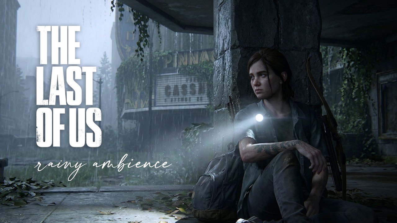 The Weight of Vengeance | The Last of Us Part II Seattle Day 2 Rain & Relaxing Music Ambience 4K
