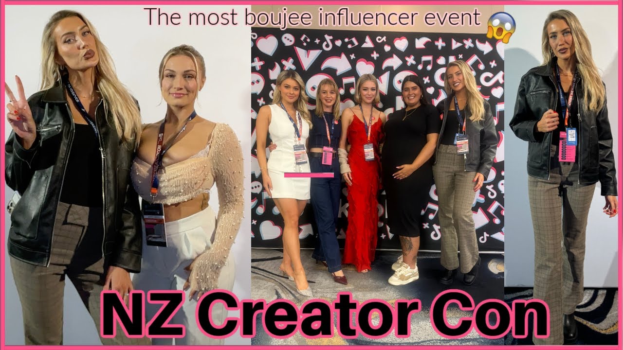 Creator Con Vlog: New Zealand's biggest influencer event!!