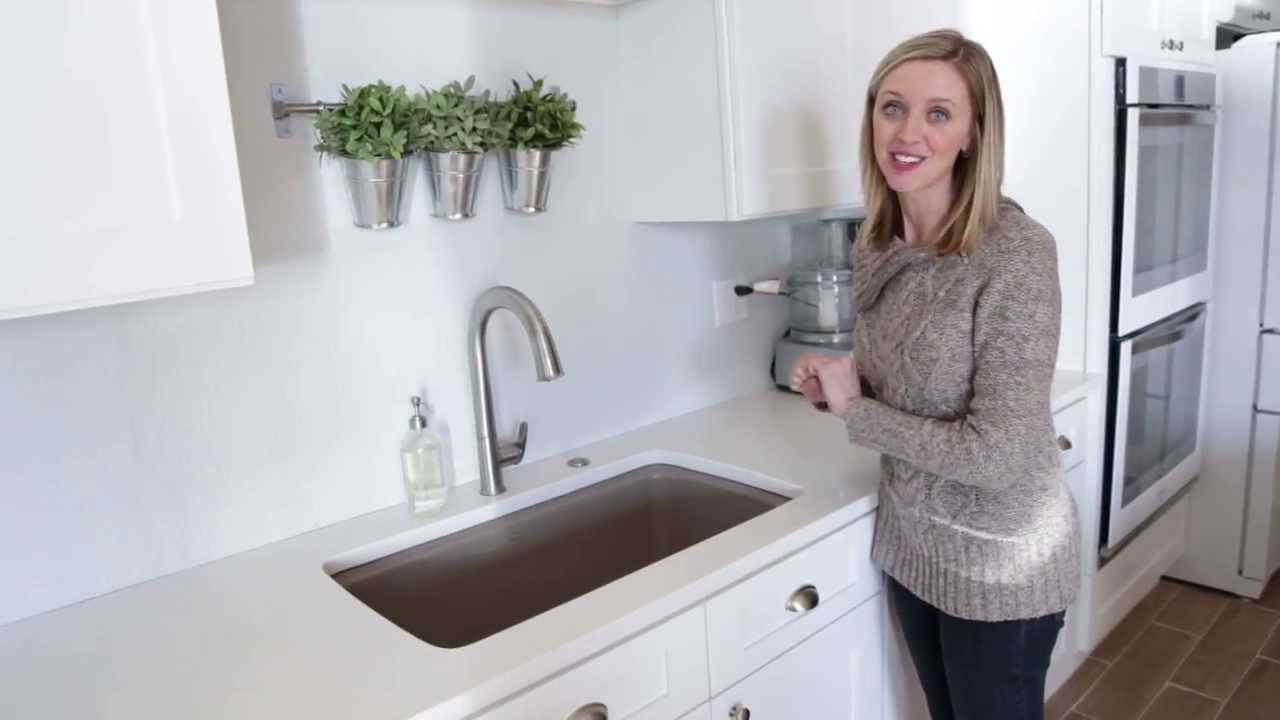 Kohler Sink & Sensate Touchless Faucet Tour -- Gimme Some Oven