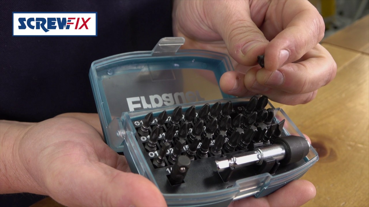 ERBAUER IMPACT SCREWDRIVER BIT SET 32 PIECES | Screwfix