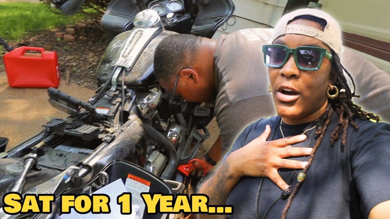 QueenSit Left $30,000 Harley Sitting Outside for a YEAR...This Is What Happened 😱