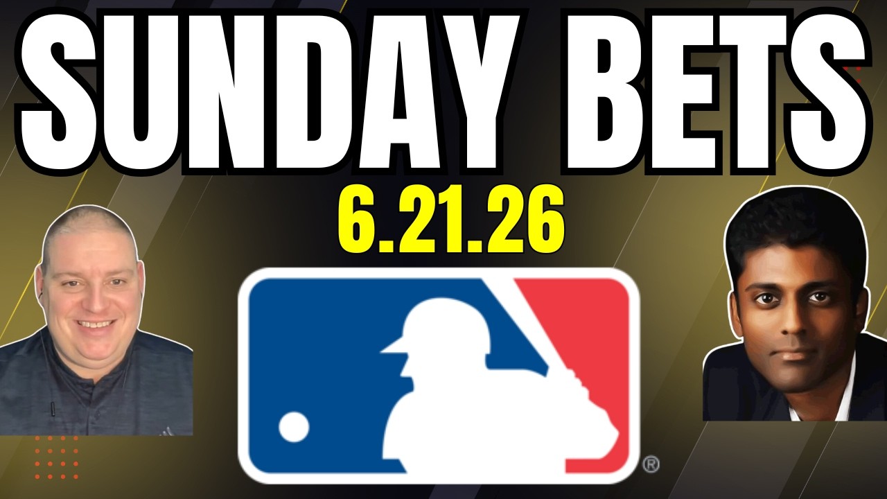 Sunday MLB Picks - 6/21/26 l Craig Trapp & Indian Cowboy MLB Picks & Baseball Betting Predictions